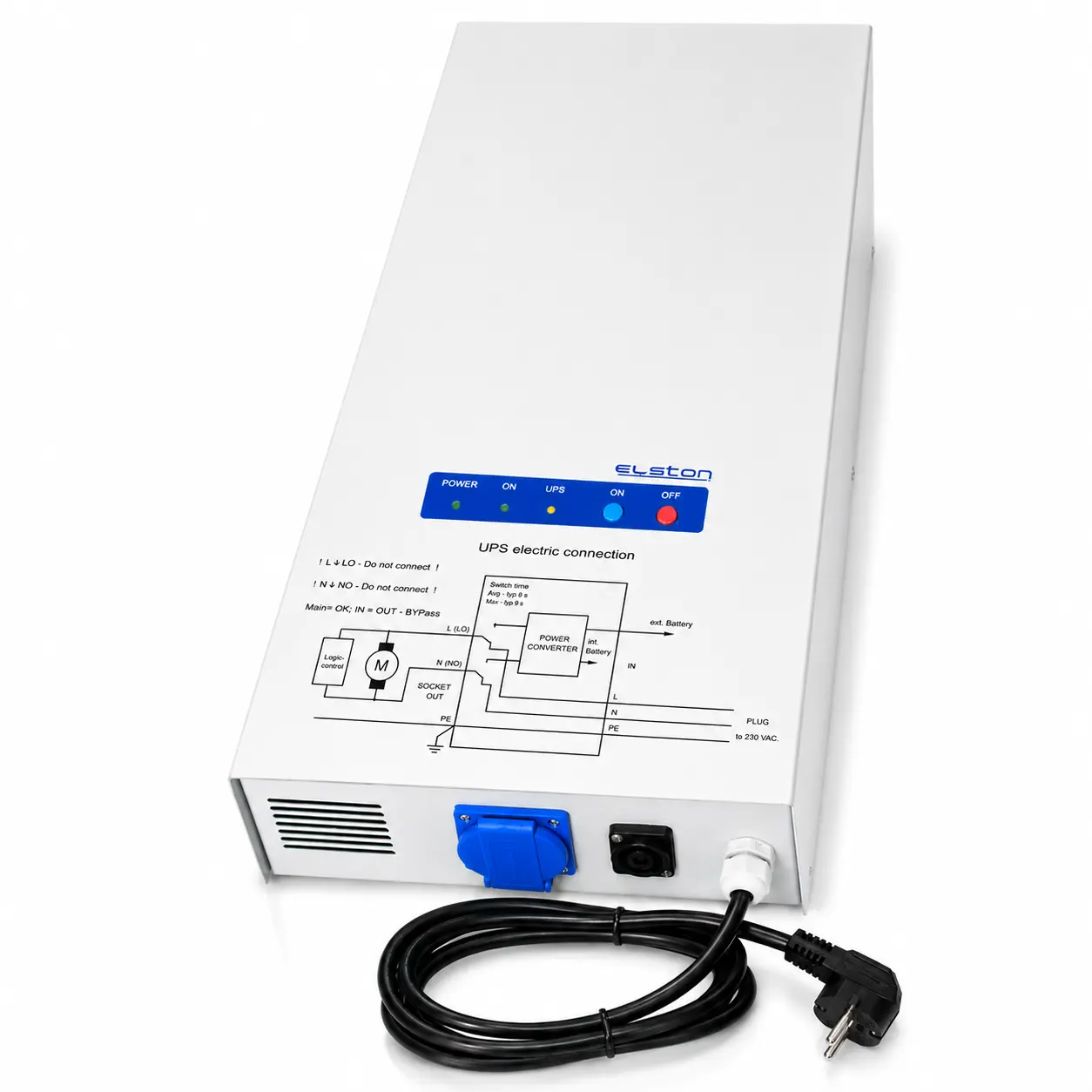 Astip Elston 120-S5 DUO, Záložní zdroj pro kotle, krby, čerpadla, s baterií, do 120W