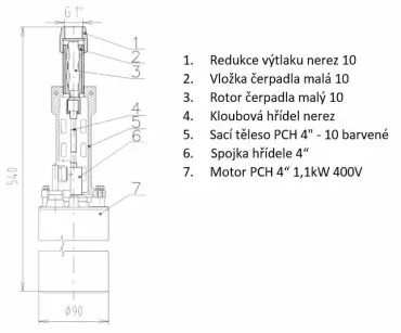 Čerpadlo PCH 1T4-85-10 (35m)_1