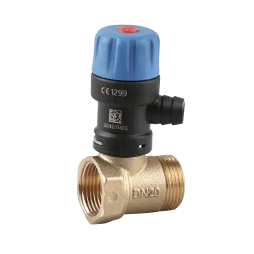 Slovarm T-3160, pojistný ventil pro ohřívače vody, 8,0 bar, DN15, 1/2", vyměnitelná hlava
