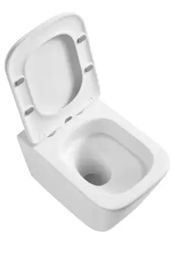 Závěsné WC se sedátkem Softclose, Vortex Rimless +, bílá