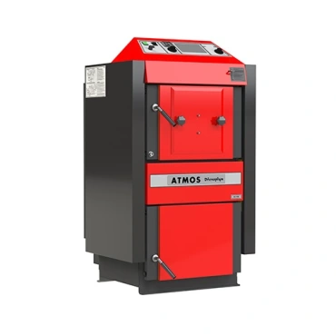 Atmos DC 25 S, Zplynovací kotel na dřevo 25/27kW s úpravou pro hořák na pelety
