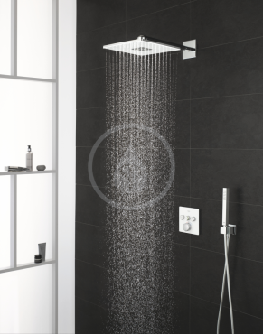 Hlavová sprcha 310, sprchové rameno 430 mm, 2 proudy, měsíční bílá