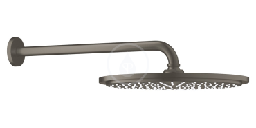 Hlavová sprcha 310, sprchové rameno 380 mm, 1 proud, kartáčovaný tmavý grafit