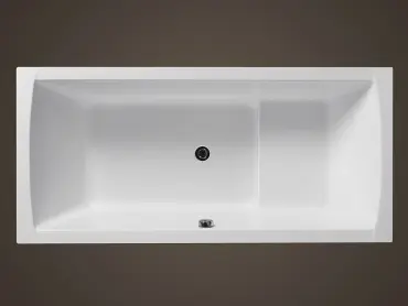 Vana SANTECH NOVA obdélníková 1700x800 mm PRAVÁ se sedátkem ( SANOV170SP )