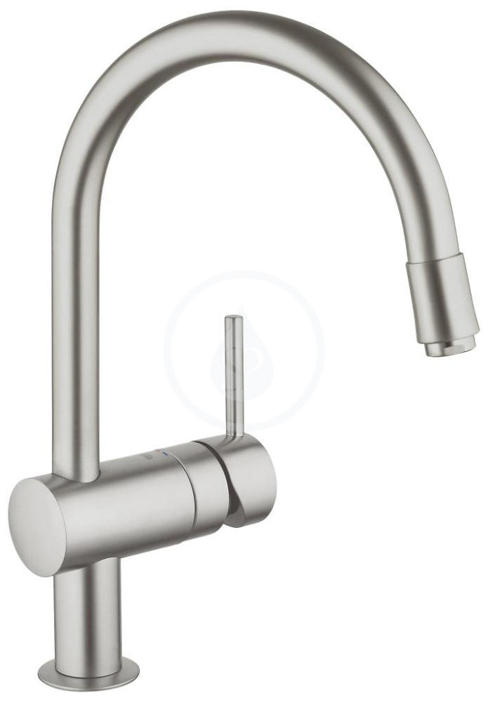 Páková dřezová baterie, supersteel