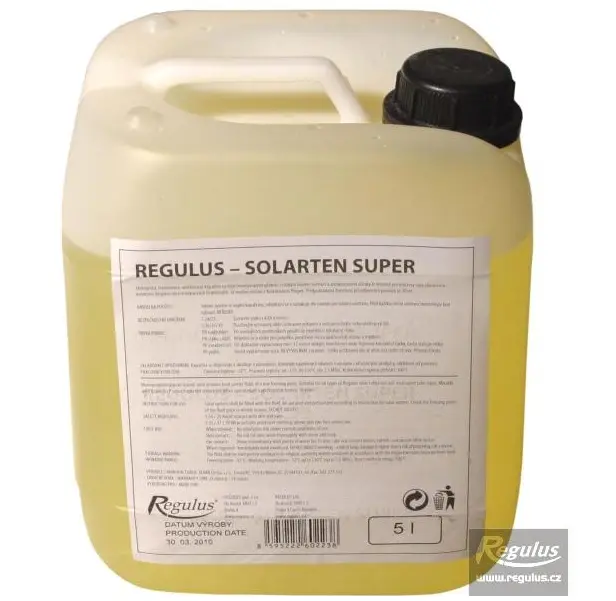 SOLARTEN SUPER  5l ( Kolekton ) nemrznoucí teplonosná kapalina do kolektorů ( solárních systémů )