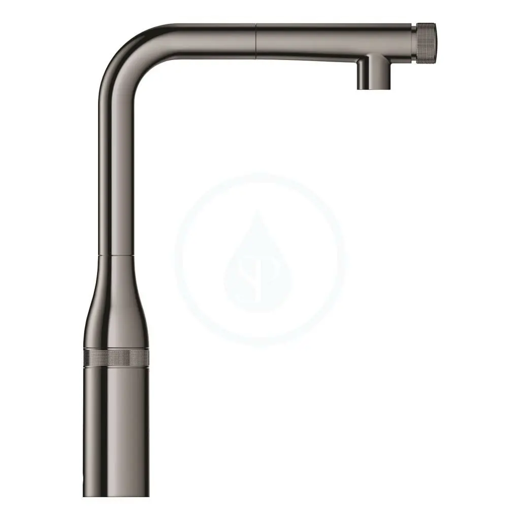 Dřezová baterie s výsuvnou koncovkou, SmartControl, Hard Graphite