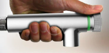 Dřezová baterie s výsuvnou koncovkou, SmartControl, supersteel