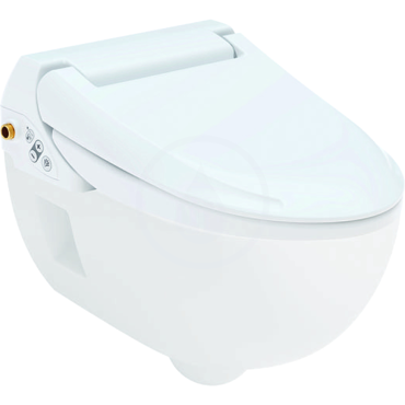 Elektronický bidet 4000 s keramikou, Rimfree, SoftClosing, alpská bílá