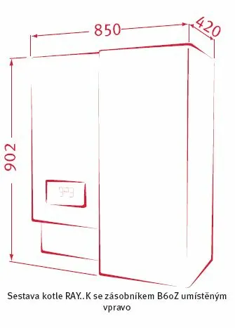 Protherm RAY 24 KE 2,0 - 24,0kW - elektrický kotel