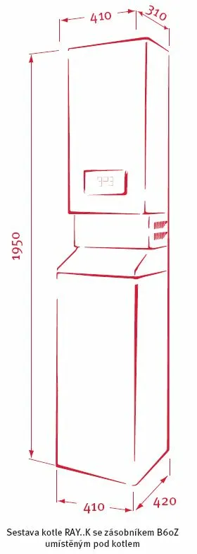Protherm RAY 24 KE 2,0 - 24,0kW - elektrický kotel
