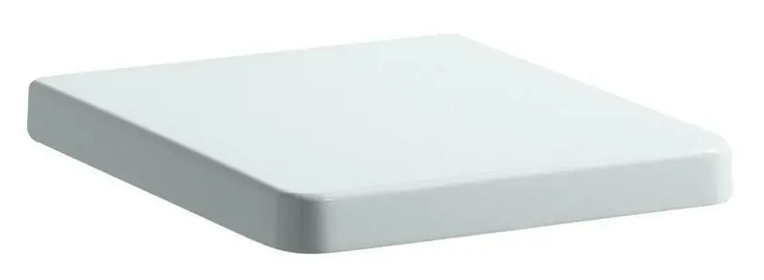 Sedátko s poklopem, 468 x 368 mm, se zpomalovacím mechanismem, antibakteriální úprava, bílá