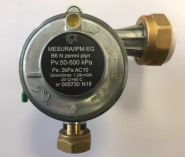 Reguláror tlaku plynu MESURA B 6 EG 5/4