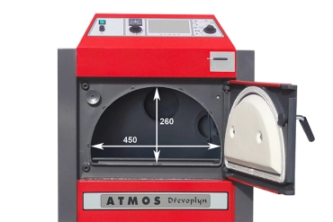 Velikost nakládací komory ATMOS DC 18 S (20kW)