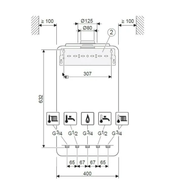 BOSCH GC2300iW 22/25 C (Kombi)