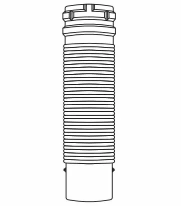 ALM  FLEX trubka DN  80 UV stabiln