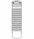 ALM  FLEX trubka DN  80 UV stabiln