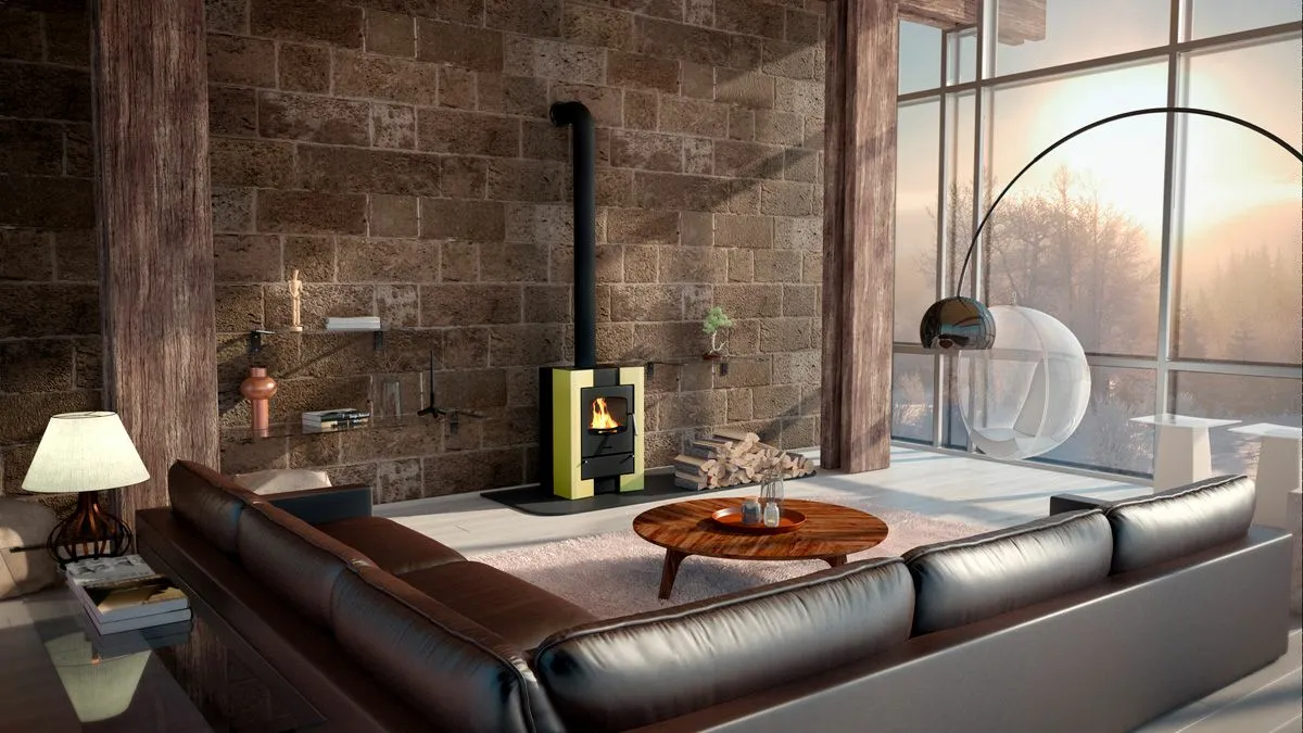 Krbová kamna FLAMINGO ® ESPO I šedá