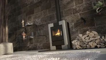Krbová kamna FLAMINGO ® ESPO I šedá