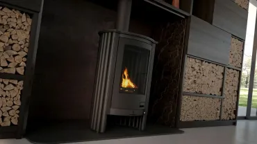 Krbová kamna MASTERFLAMME ® Piccolo I, olivová