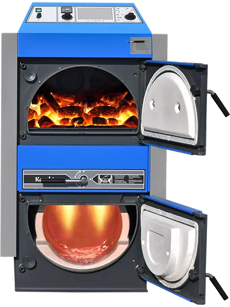 ATMOS C 25 ST (25kW) - zplynovací kotel na uhlí a dřevo
