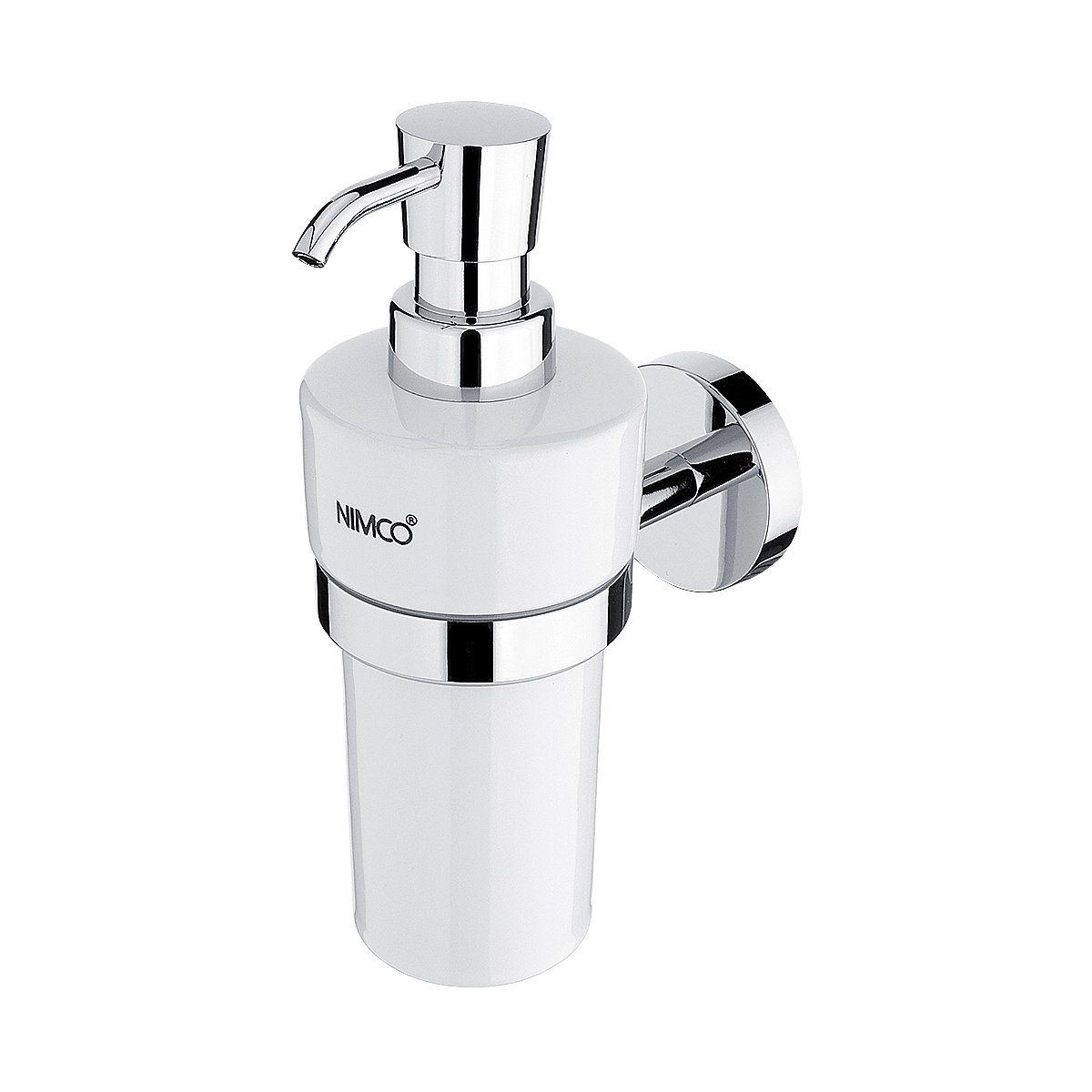 Nimco - UNIX - Dávkovač tekutého mýdla keramický, pumpička plast - UN 13031KN-26