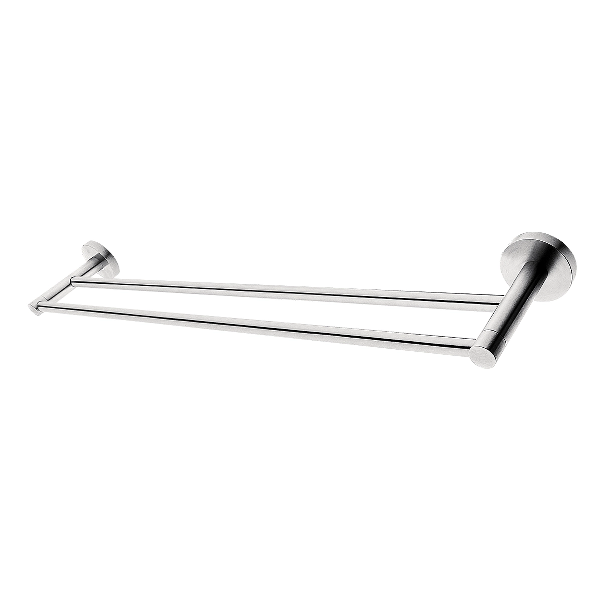 Nimco - UNIX nerez - Držák na ručníky dvojitý, 66 cm - UNM 13061D-10