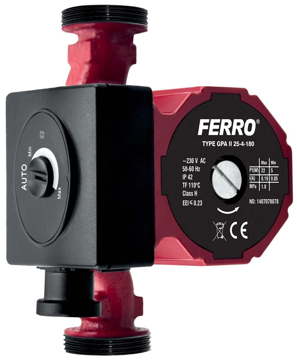 WEBERMAN-FERRO čerpadlo 25/40 180mm