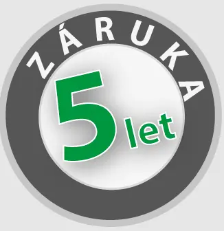 ZÁRUKA 5 LET