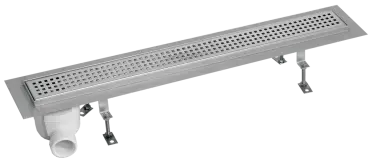 Nerezový sprchový žlab - 700 mm - komplet