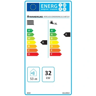 HERCULES Condensing ABT 32 ErP_energeticky_stitek