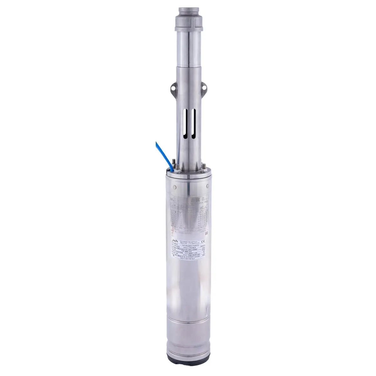 PCH INOX 1" T4-90-16, 1,7m, 400V, ponorné čerpadlo, do vrtu, nerezové