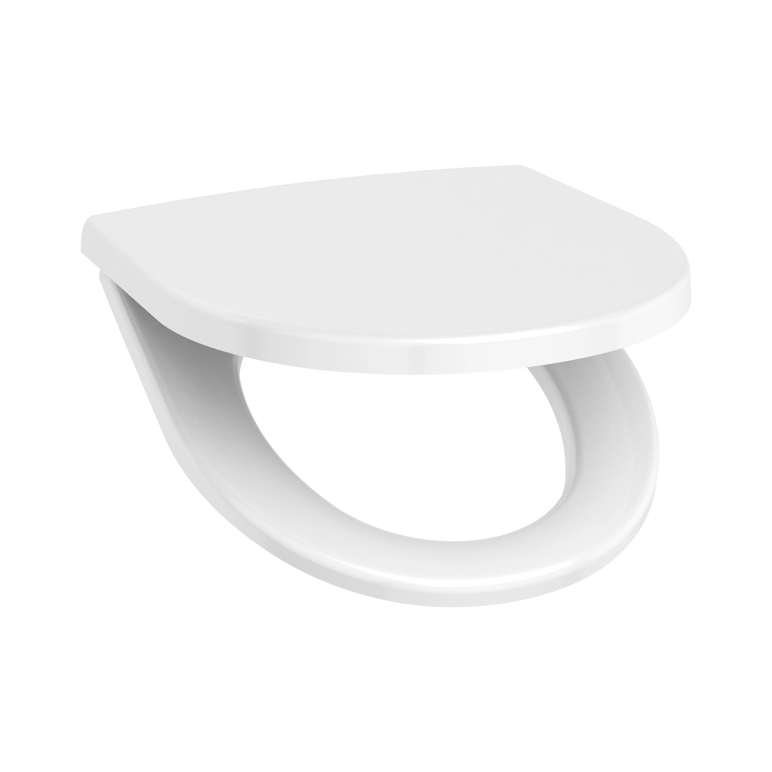 Jika Lyra plus - WC sedátko, pro závěsné WC, Slowclose, bílá, kovové panty