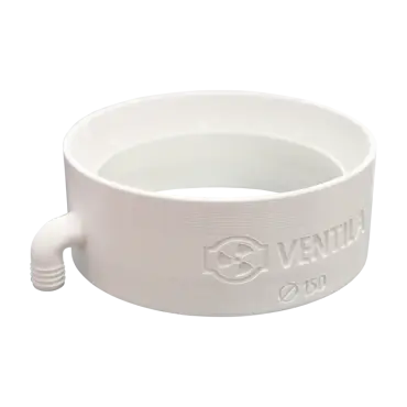 Odvaděč kondenzátu 150mm pro vzduchové bílé potrubí