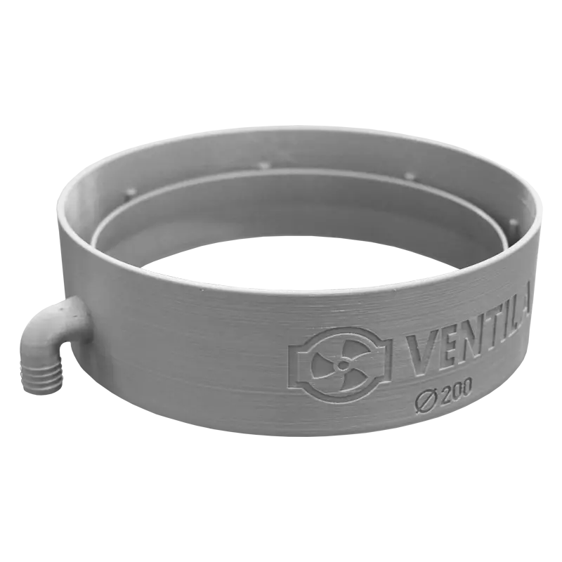 Odvaděč kondenzátu 200mm pro vzduchové bílé potrubí
