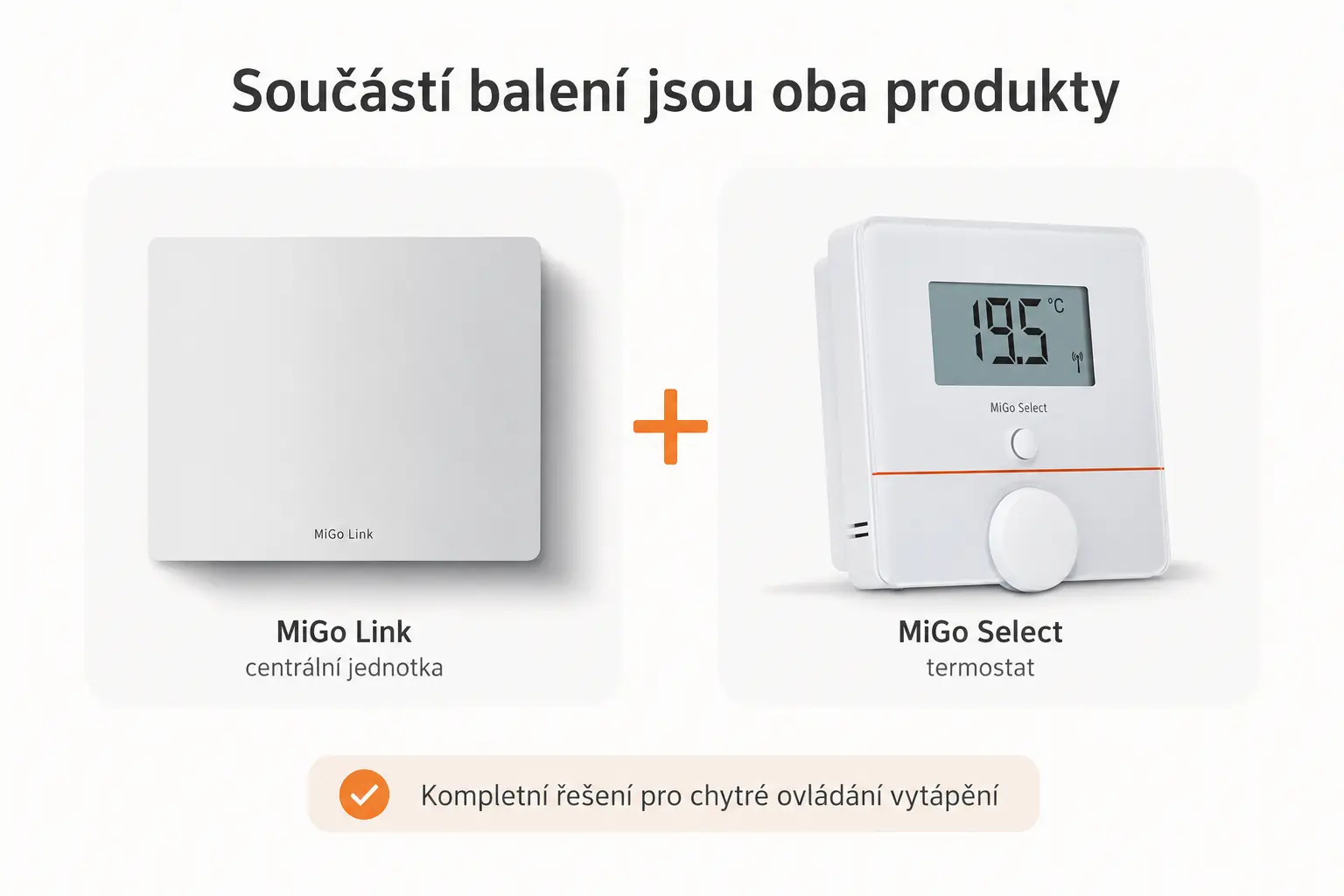 Protherm MiGO Select, WIFI ekvitermní regulace, bezdrátový WiFi termostat (komplet)