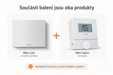 Protherm MiGO Select, WIFI ekvitermní regulace, bezdrátový WiFi termostat (komplet)