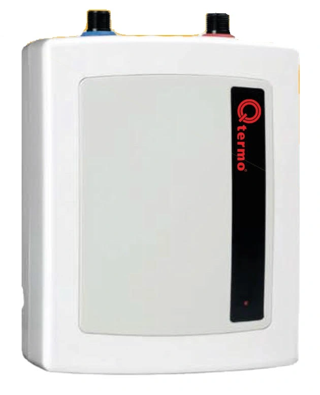 Q-termo MLE 144, tlakový průtokový ohřívač vody 4,4 kW, nad i pod umyvadlo - dřez, 230V