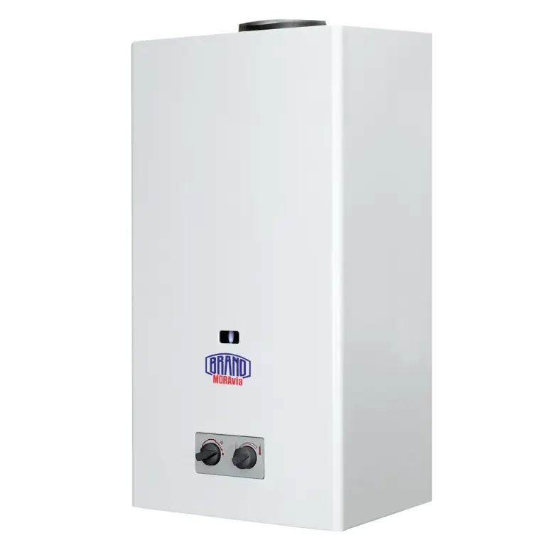 Mora Vega 10G (Max), plynový průtokový ohřívač, 17,3 kW, komín, věčný plamínek