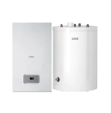 Protherm Gepard Condens 25 MKO-A, sestava kotle, zásobníku AK 120 a čidla zásobníku