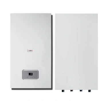 Protherm Gepard Condens 25 MKO-A, sestava kotle, zásobníku VEQ 75 a čidla zásobníku 