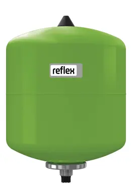 Reflex Refix DD 18/10, expanzní nádoba, membránová, plnoprůtočná, zelená