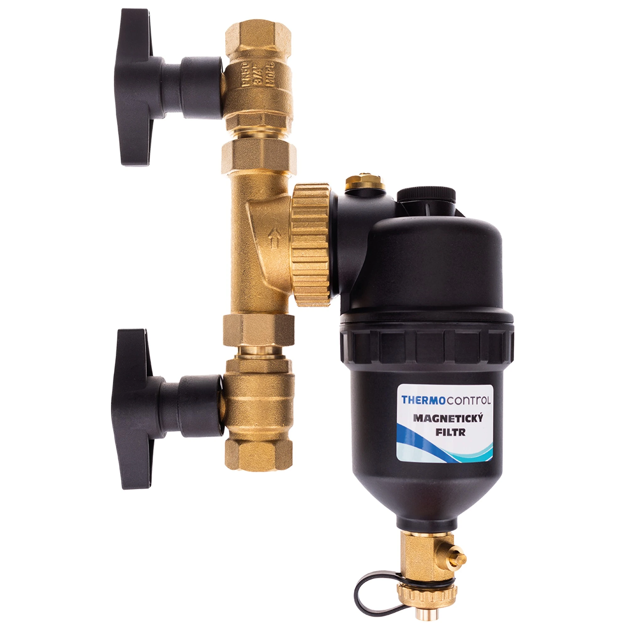Thermocontrol TC MF34, magnetický filtr, 3/4", vč. kulových kohoutů, pro kotle