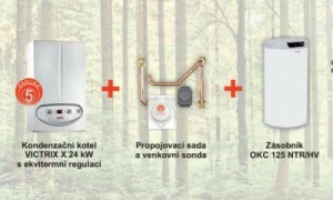 Kondenzační topné kotle - sestavy